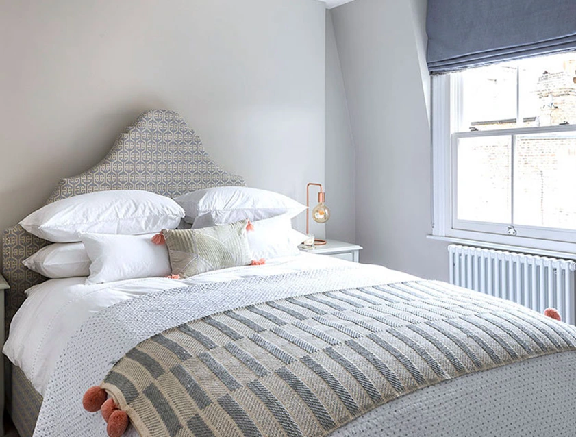 Gothic Bed in Robert Allen Snake Range_tablet